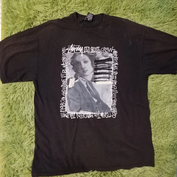 Stussy | Shirts | Vintage 9s Old School Stussy Tee | Poshmark